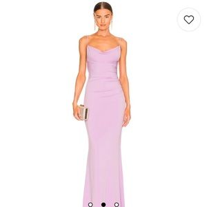 NWOT KATIE MAY SURREAL GOWN IN LILAC